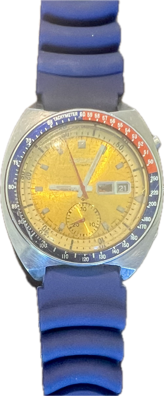 Rare Seiko 6139-6005 “True Pogue” Chronograph- March 1971 Original Dial