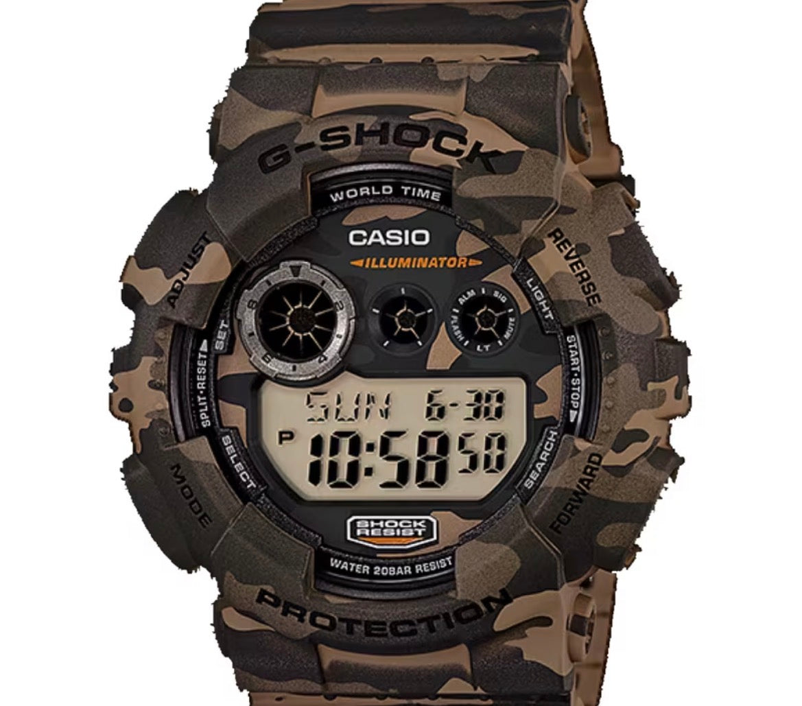 Casio G-Shock Series Camo Dial Watch