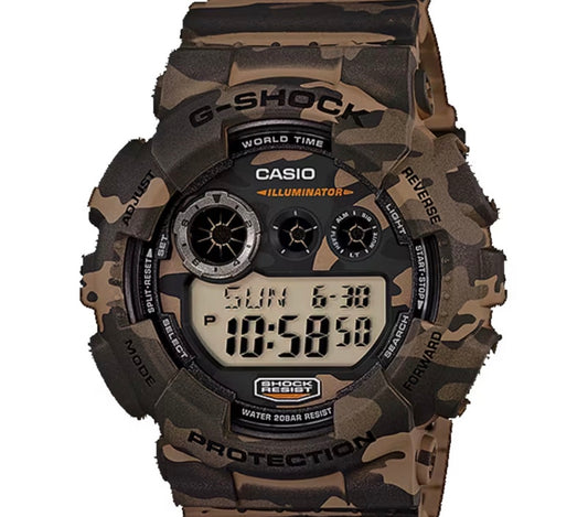 Casio G-Shock Series Camo Dial Watch