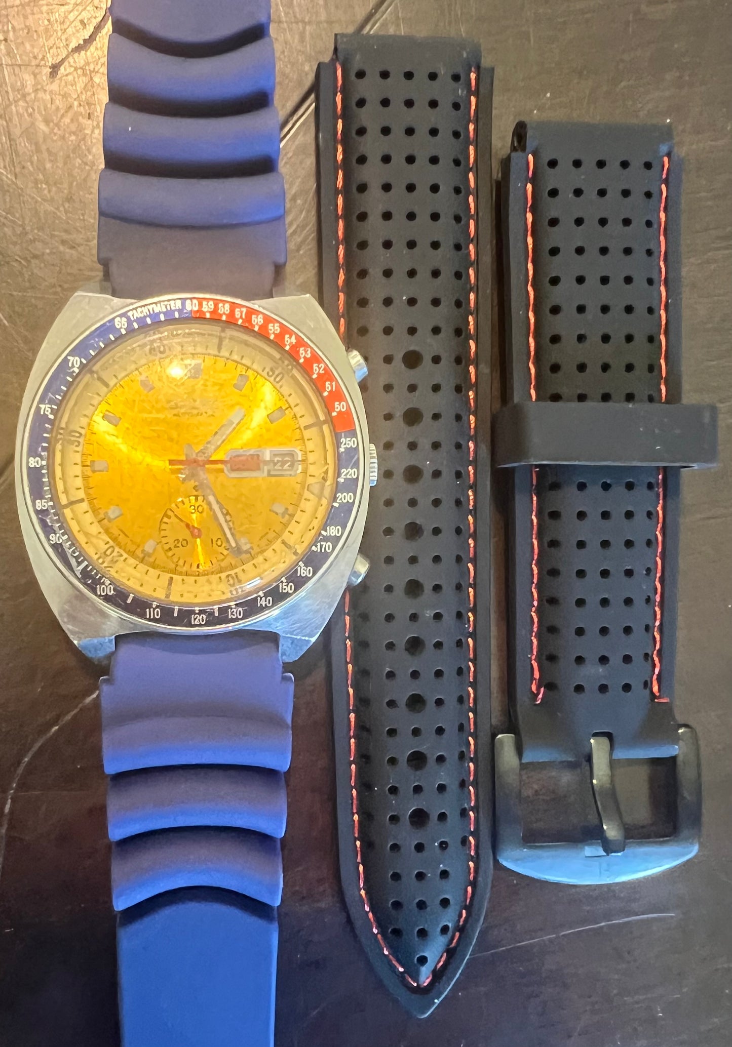 Rare Seiko 6139-6005 “True Pogue” Chronograph- March 1971 Original Dial