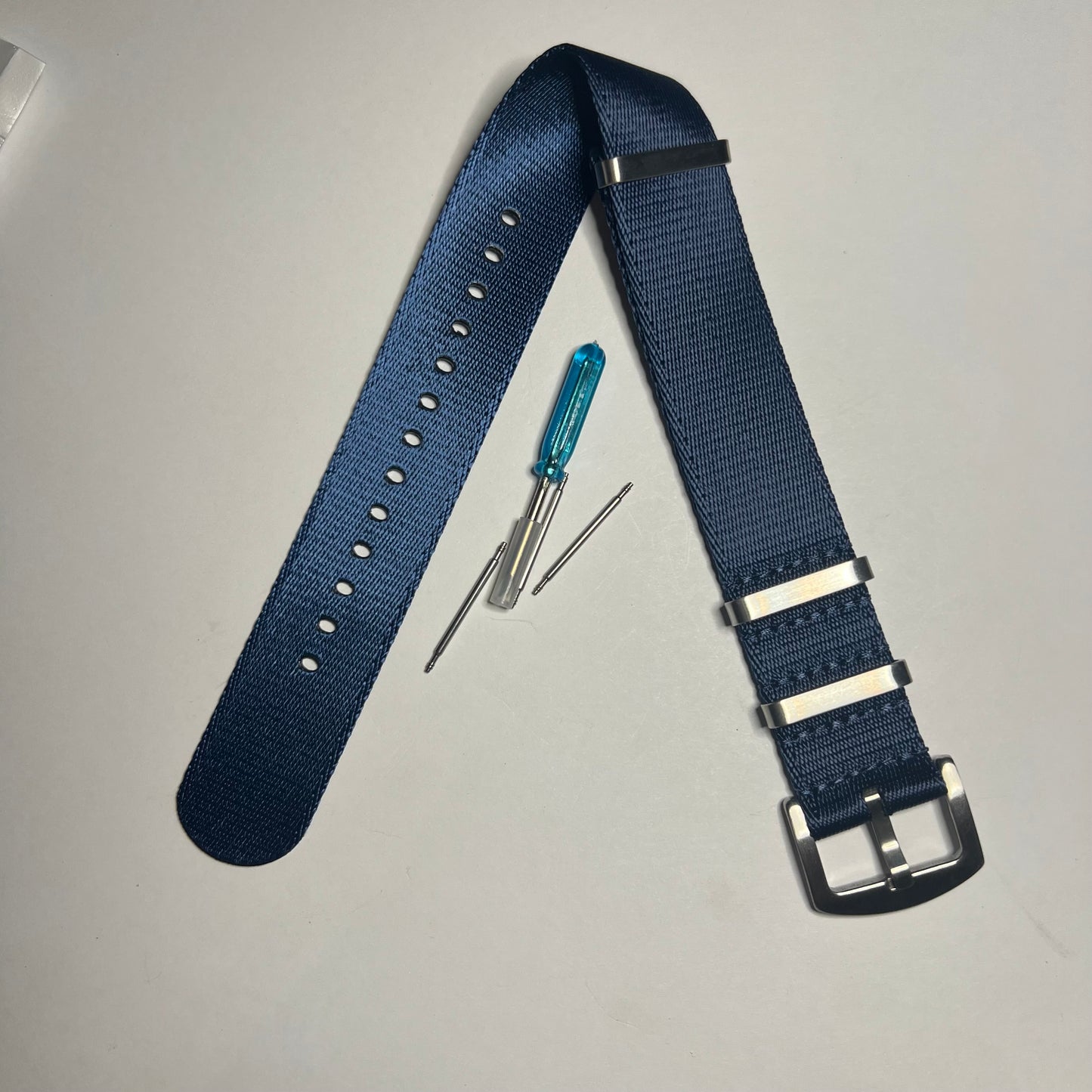 Navy 22mm Nylon NATO  Strap