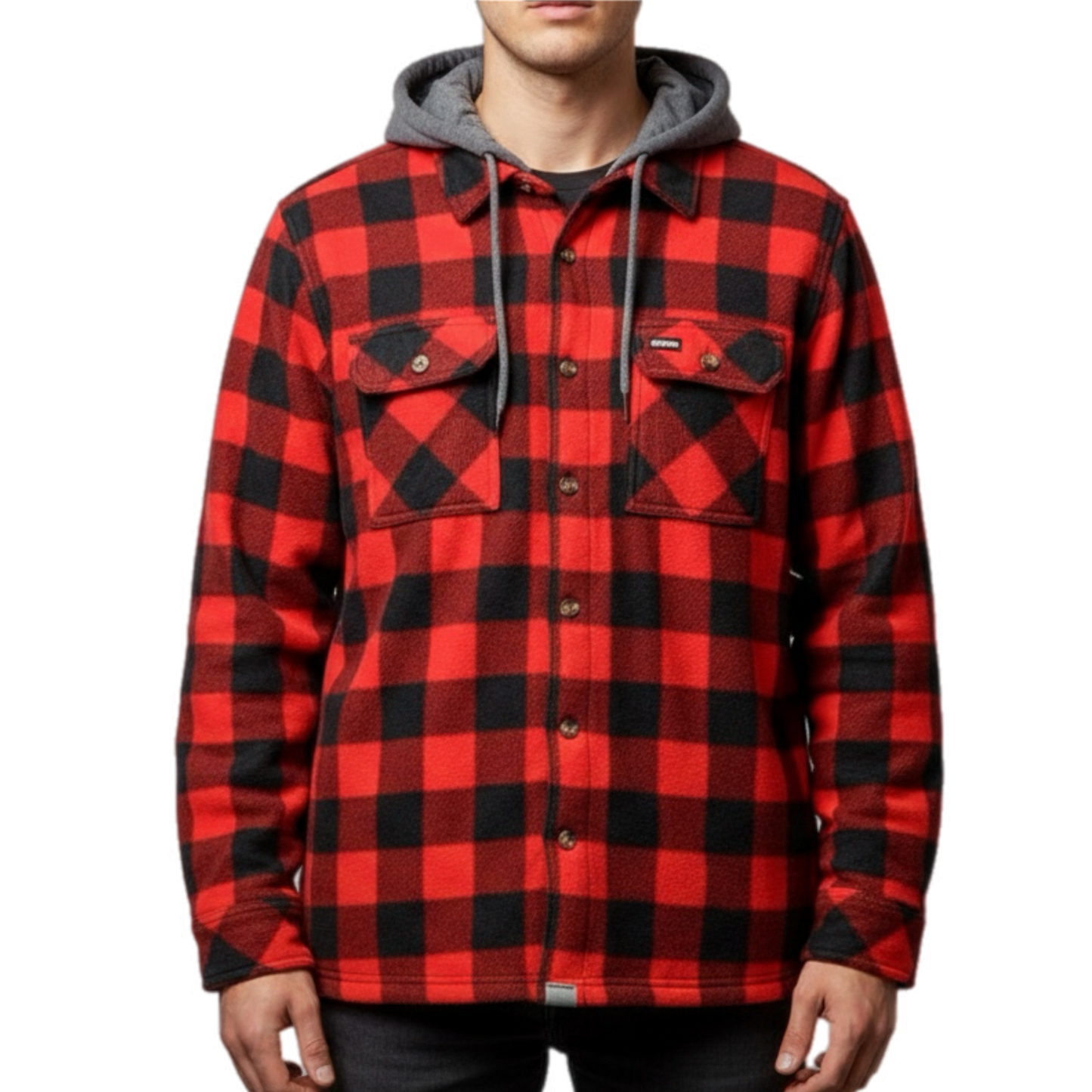BANNED NASH Hooded Flannel