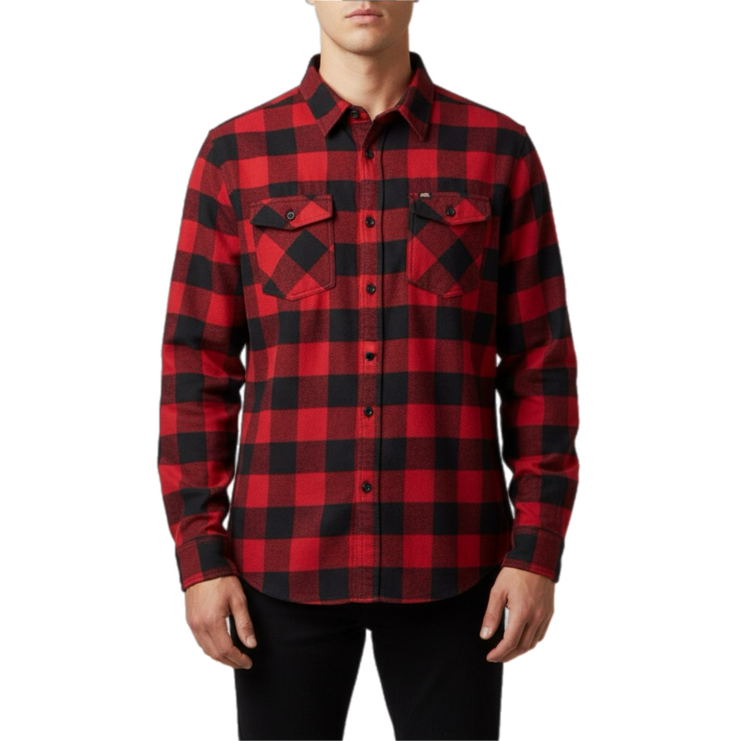 BANNED Big Bear Flannel Button Shirt