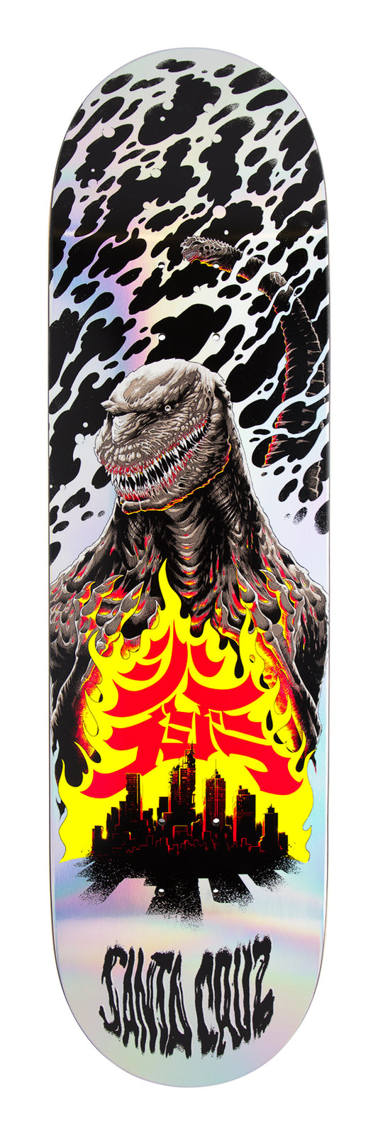 Santa Cruz Godzilla Shin Knox Firepit 8.5 Skateboard Deck