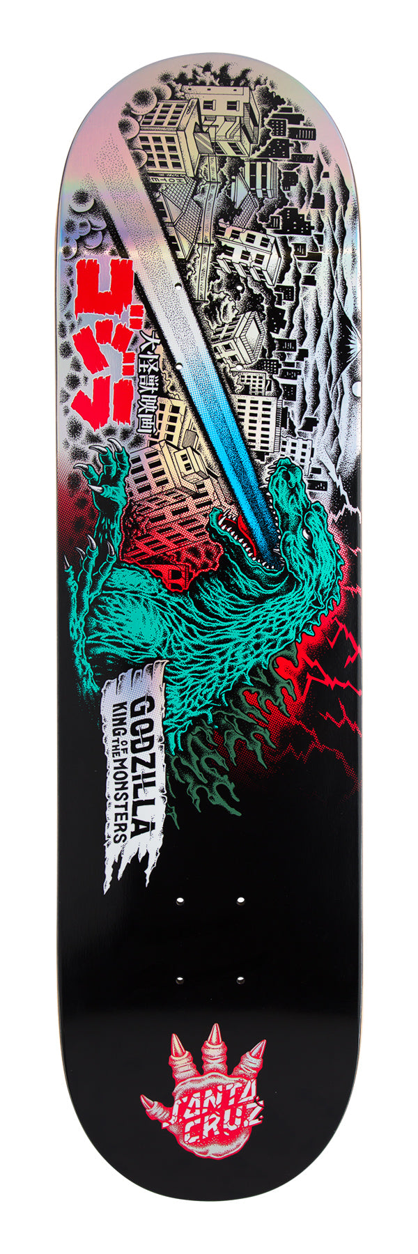 Santa Cruz Godzilla O'Brien Reaper 8.25 Skateboard Deck