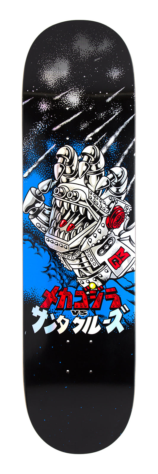 Santa Cruz Godzilla Mecha Hand 8.0 Skateboard Deck