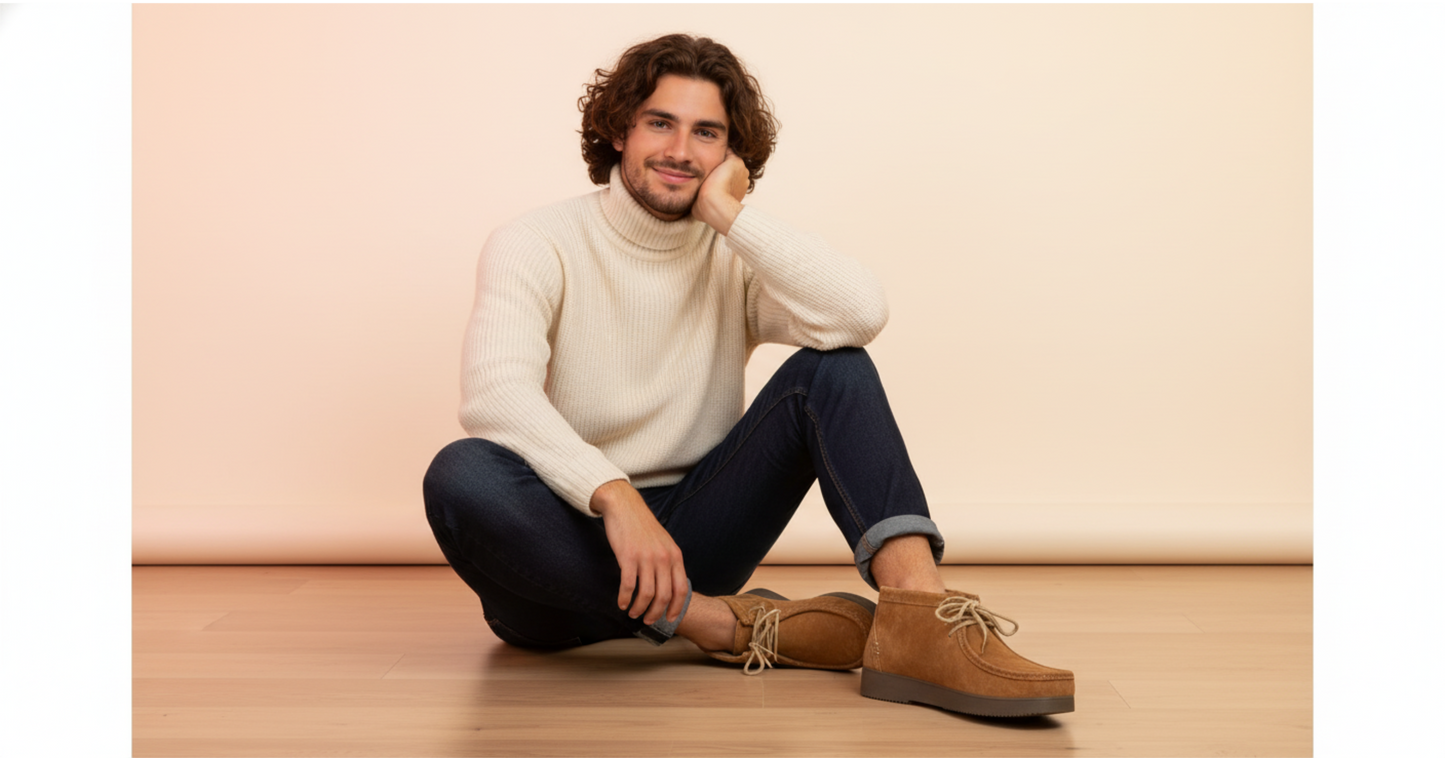 BANNED Chukka Low Black Shoes