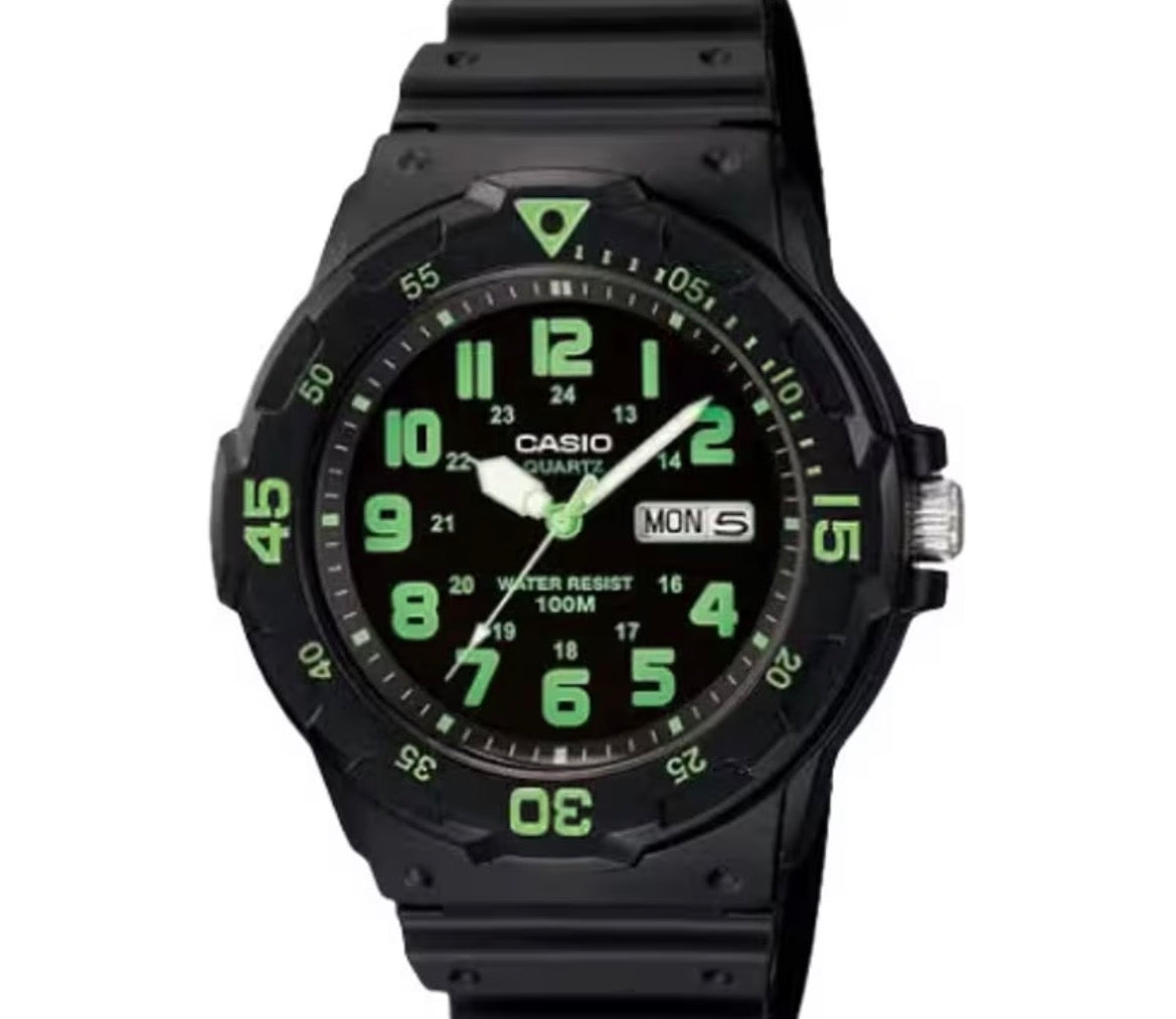 Casio Black / Green Tactical Watch