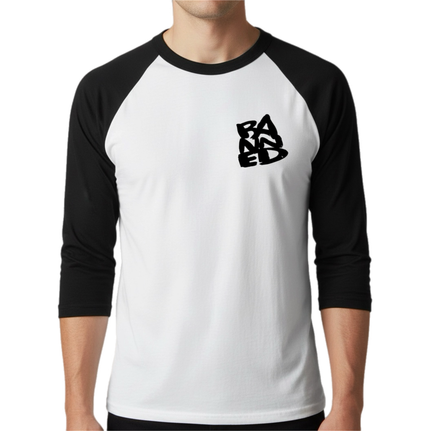 BANNED Stacked Game 3/4 Sleeve T-Shirt