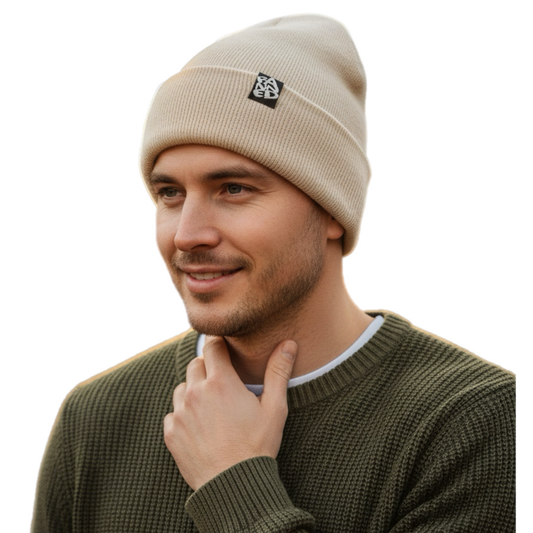 BANNED® Khaki Cuffless Beanie