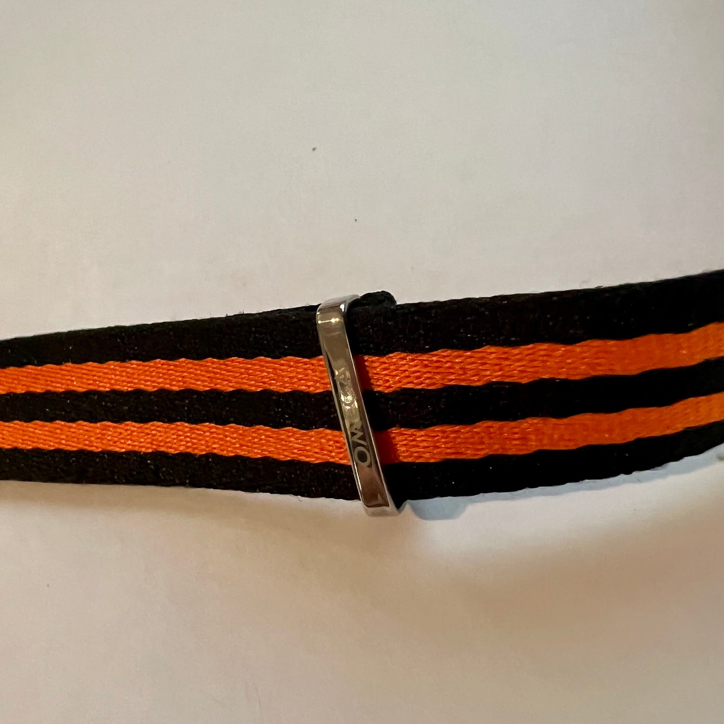 Seamaster  Bond 007 SPECTRE 300M NATO strap Orange Black 20mm w/ Logo