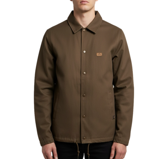 BANNED Canvas Coach Jacket Olive