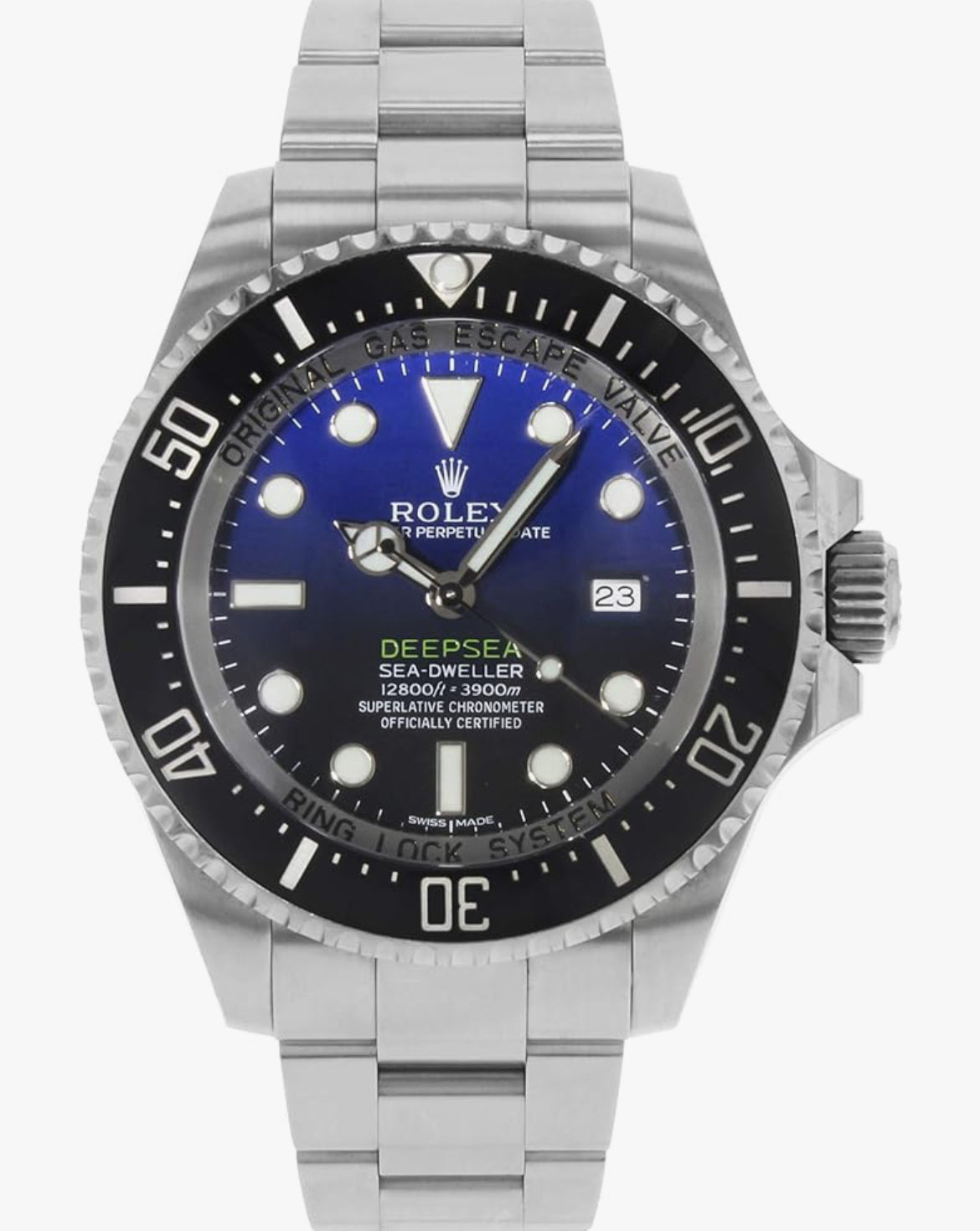 Relax Tribute Deep Sea Dweller Black dial black bezel 44mm Automatic Movement AAA Watch