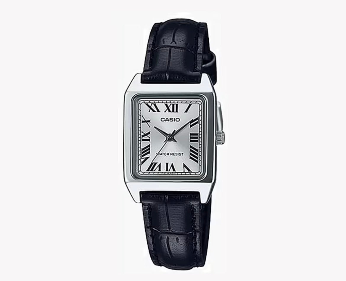 Casio Tank women’s with Silver Dial Watch