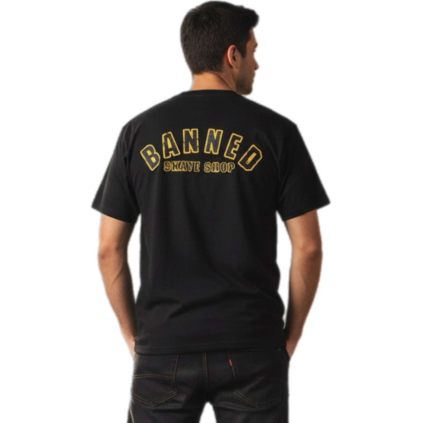 BANNED Varsity Corner Logo T-shirt