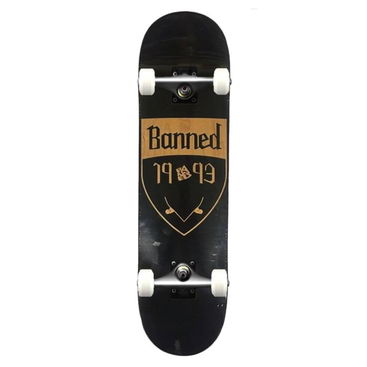 BANNED Shield Complete Skateboard