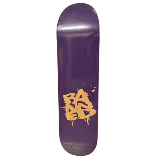 BANNED Splat Skateboard Deck