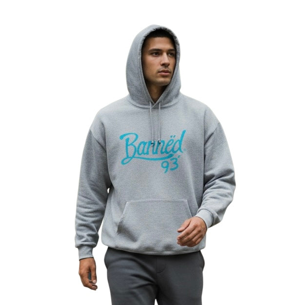 BANNED Script 93 Pullover Hoodie