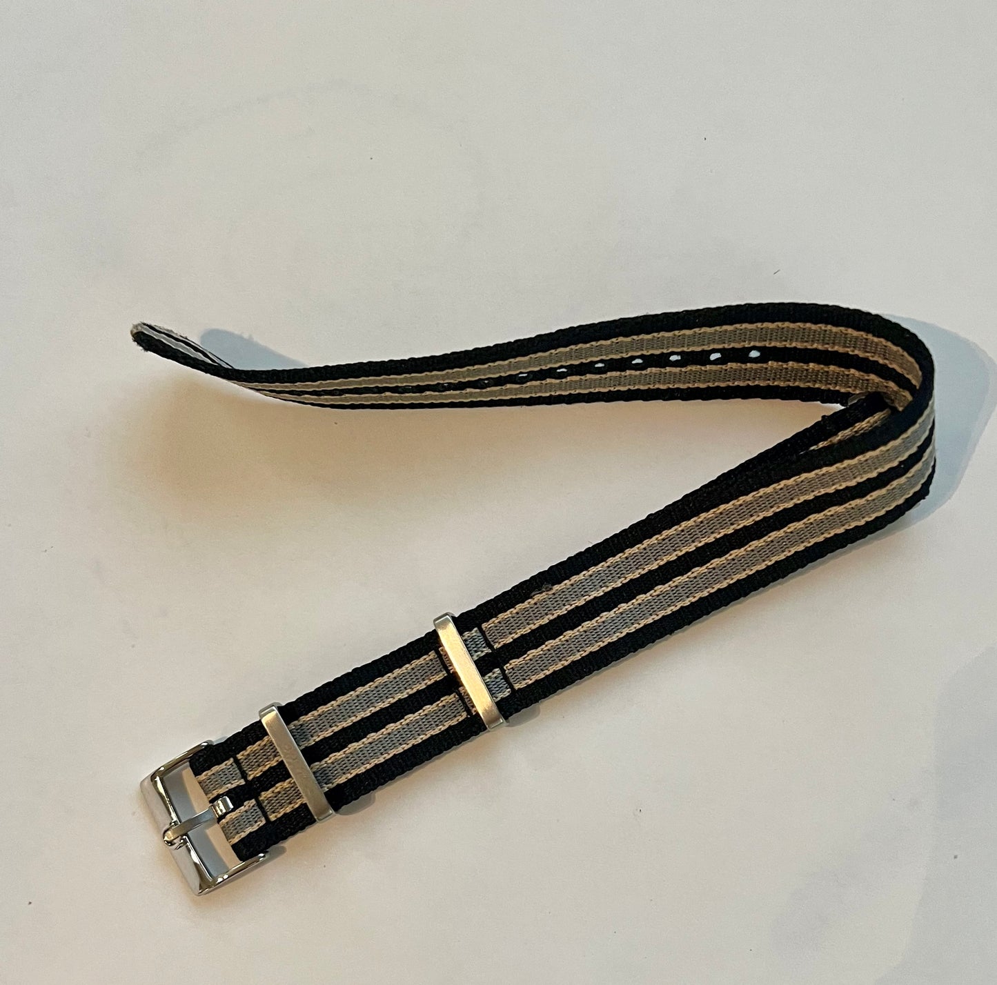 Seamaster No Time To Die NATO 20mm Raised Logo Strap