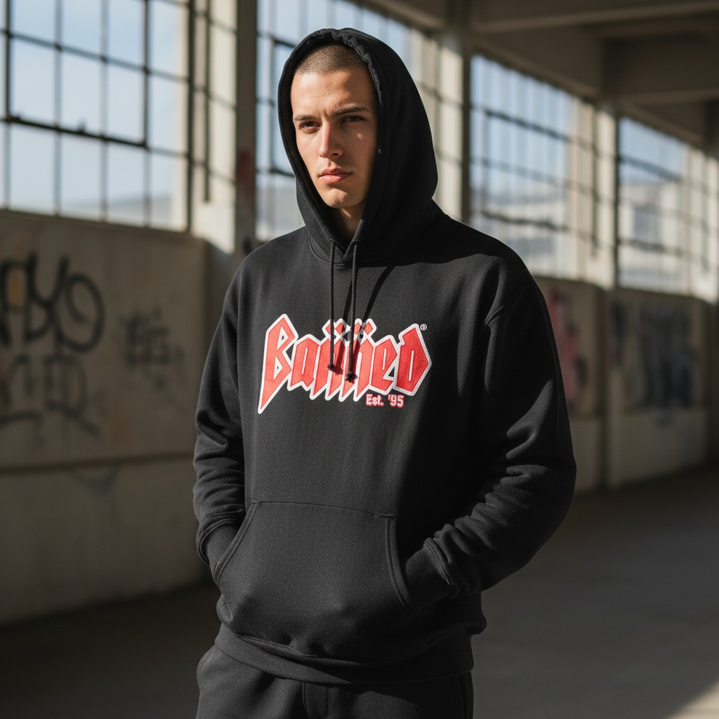 BANNED® METAL Pullover Hoody