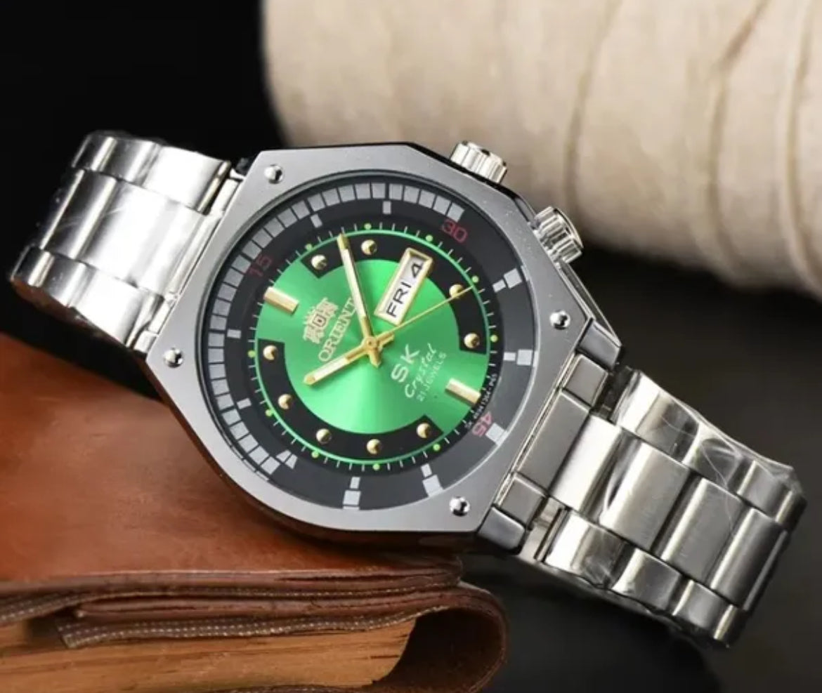 Orient Retro SK Chrystal Quartz movement watch  Plus FREE…