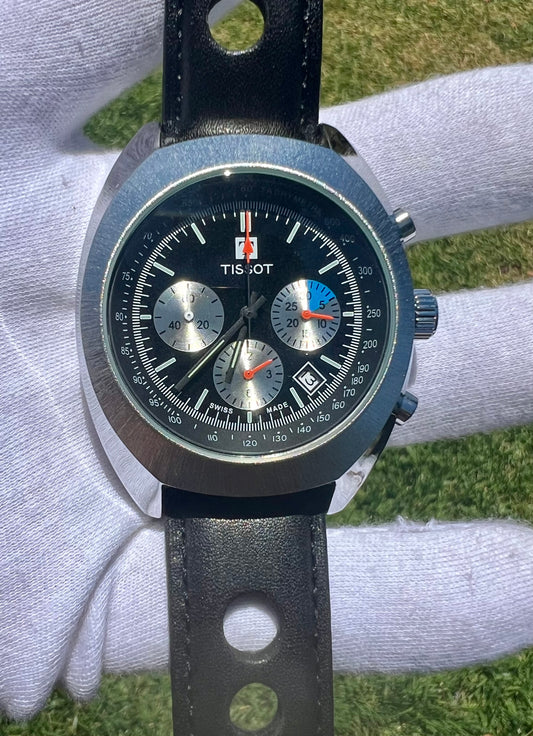 Tissot Heritage 1973 Chronograph Quartz Movement  Leather Watch