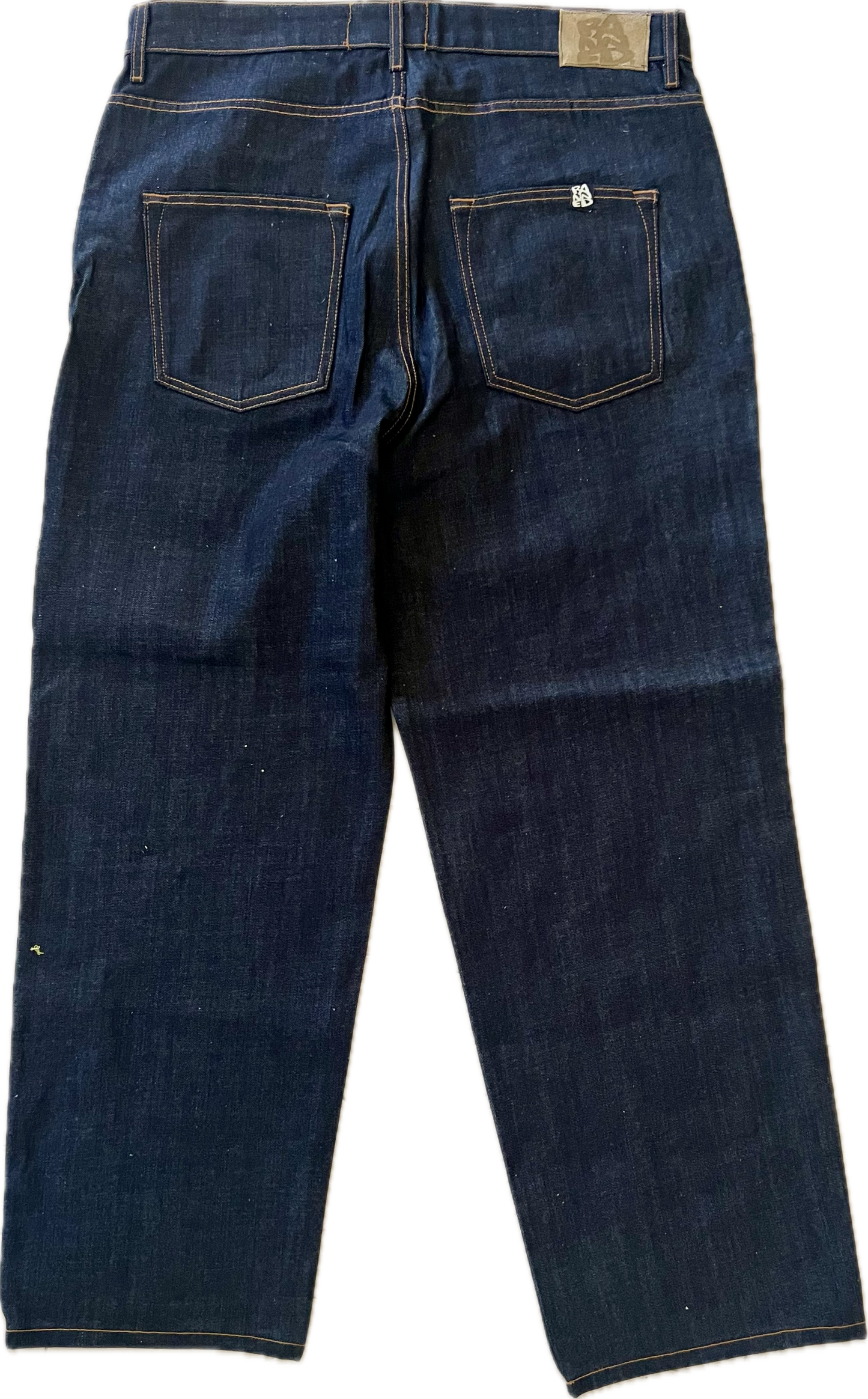 BANNED Baggy Raw Denim Pants