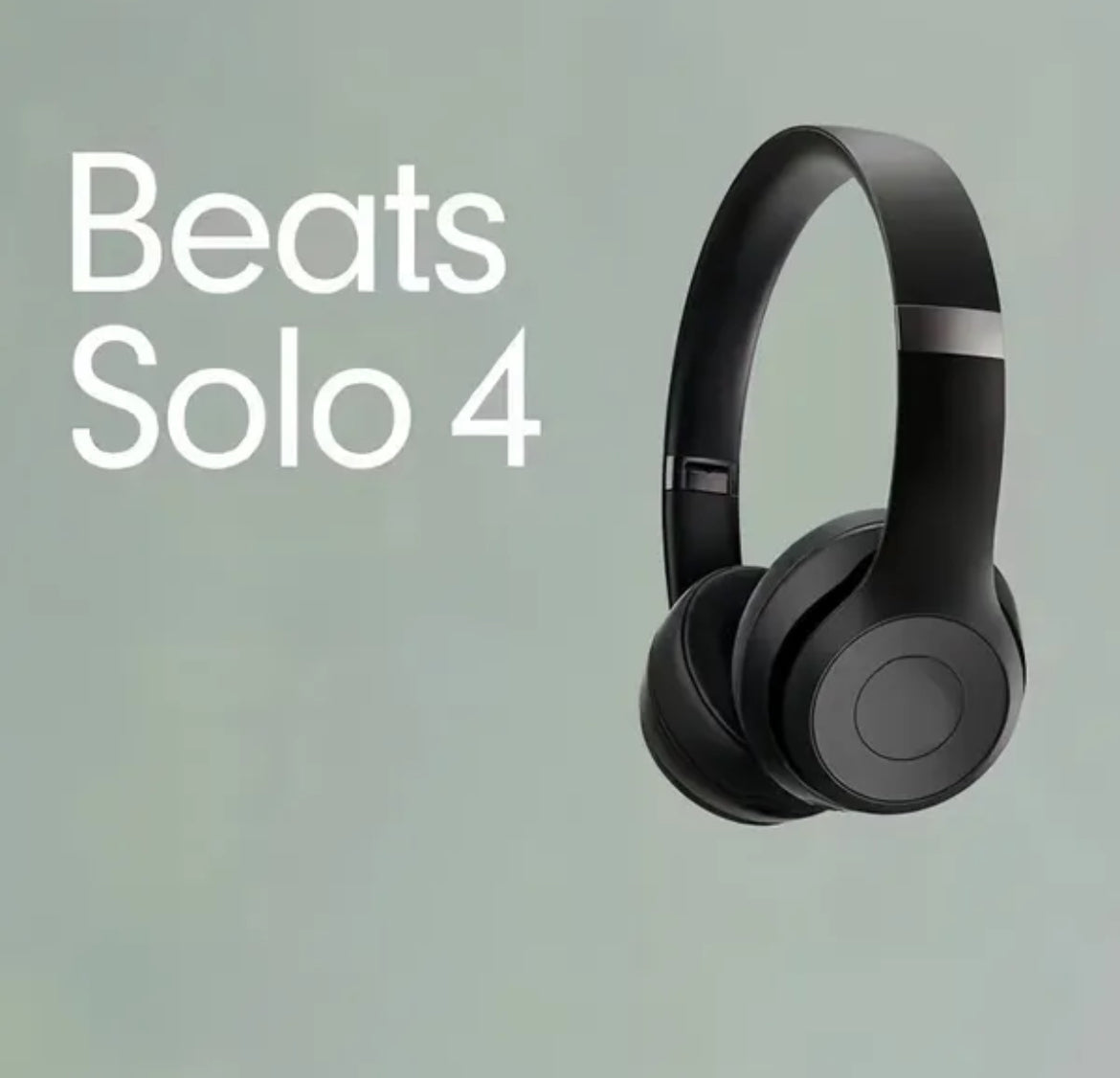 Beats Solo 4 Black Headphones