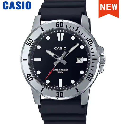 Casio resin strap atmospheric waterproof  MTP-VD01-1E Watch