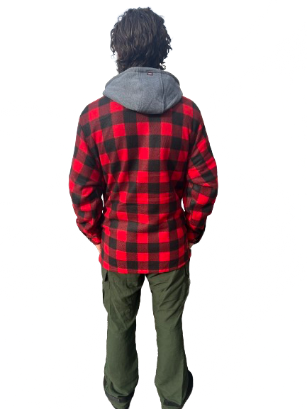BANNED NASH Hooded Flannel