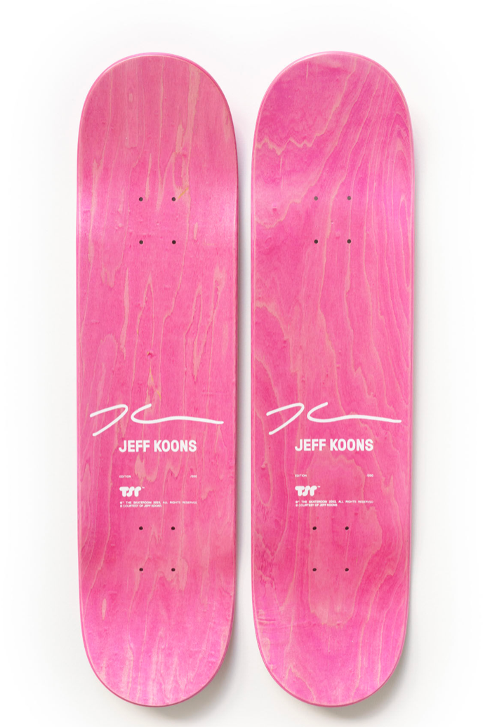 Pink Panther Skateboard #69, JEFF KOONS