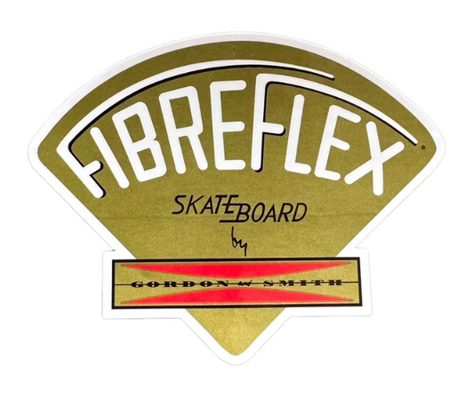 70’s FibreFlex Sticker - Large - Gold