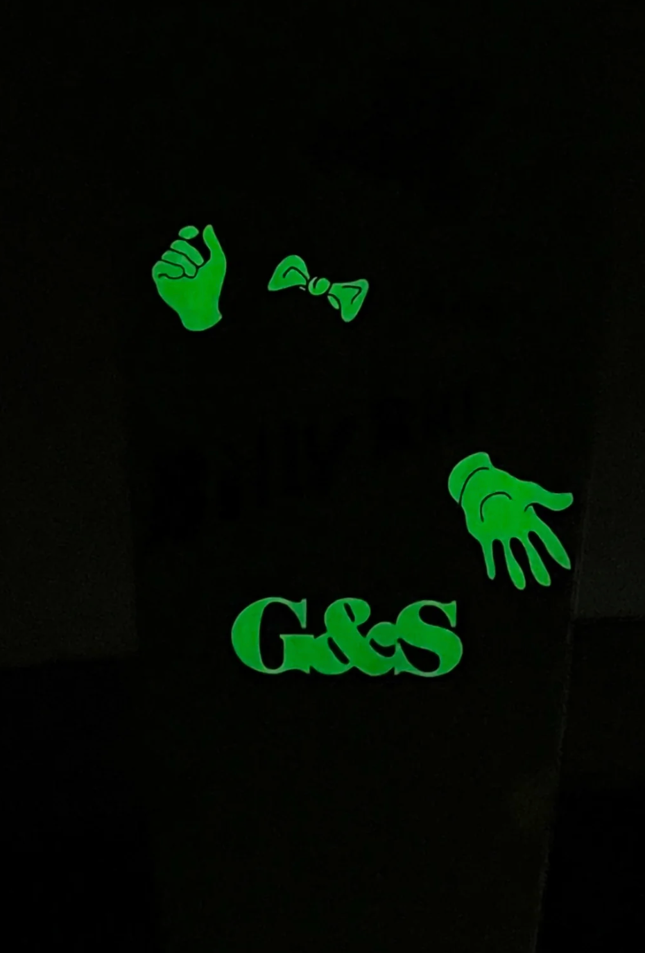 G&S Billy Ruff "Invisible Magician"  - Yellow - Glow in the Dark Reissue Skateboard Deck