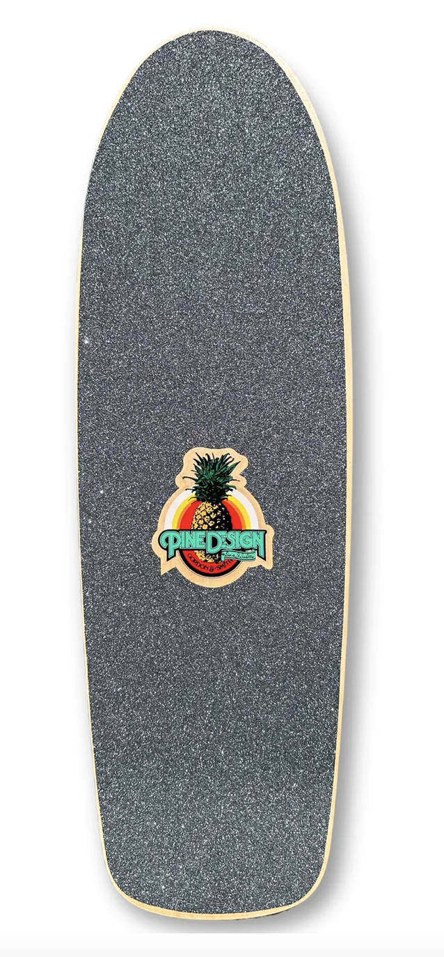 30" Original Pine Design Reissue - Natural Reissue Skateboard Deck UNSIGNED