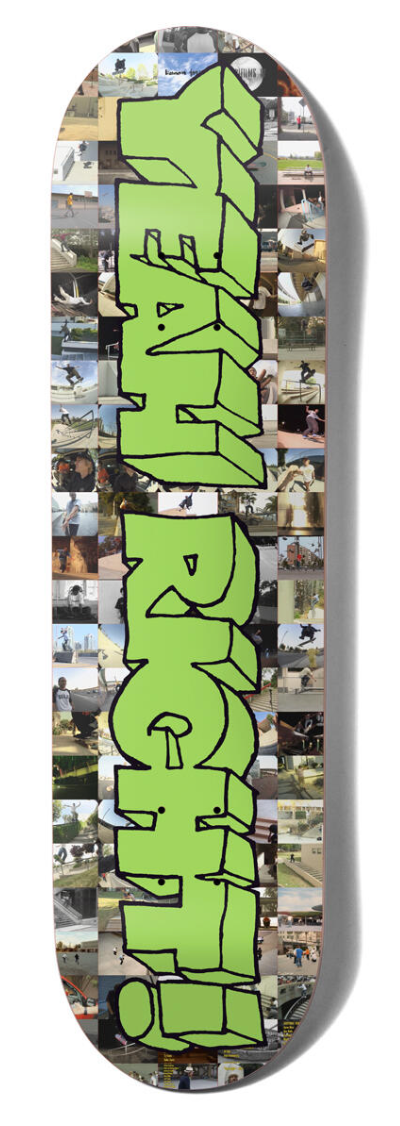 Yeah Right 20 Year Edition Lenticular Skateboard Deck