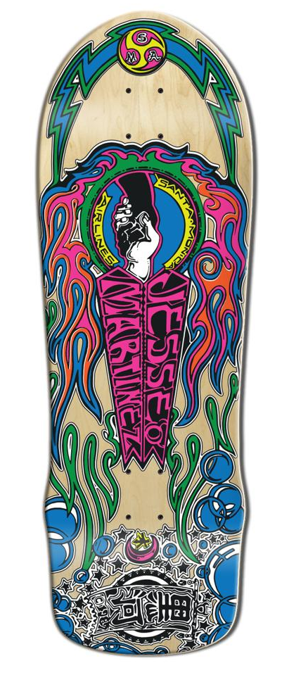 Santa Monica Airlines Martinez Skateboard Deck (Natural)