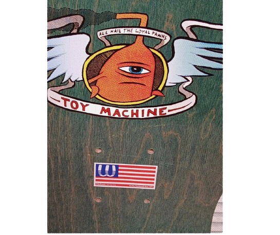 Toy machine Vintage & Rare Skateboard Deck 32 X 9.75