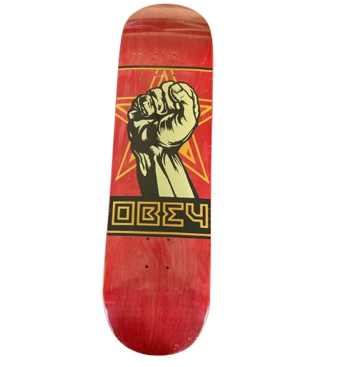 Shepard Fairey Obey Giant 30th Anniversary Skateboard Fist Skate Deck