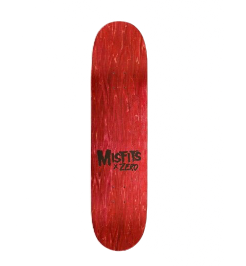 Signed Zero x Misfits Pink ‘Misfits Fiend’  by Jamie Thomas Skateboard + Signed Sticker