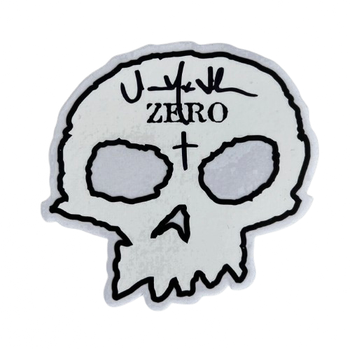 Zero 'Single Skull’ Chris Cole Signed Ripper Deck + Jamie Thomas Signed sticker