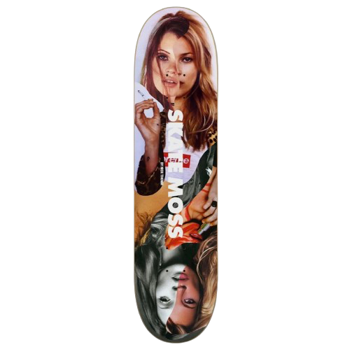 Skate Moss - Supreme x Nick Thomm Collab - LIMITED EDITION Skateboard deck