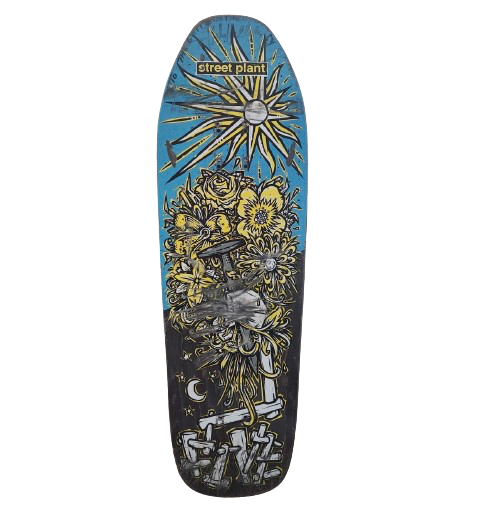 Street Plant "Five Year Anniversary" Mike Vallely Signed Skateboard Deck