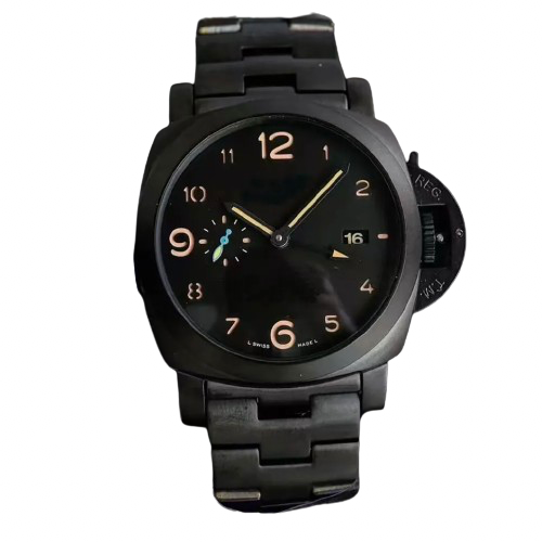 Pan Marina Italian Navy All Black  Stainless Steel Automatic Movement AAA Watch