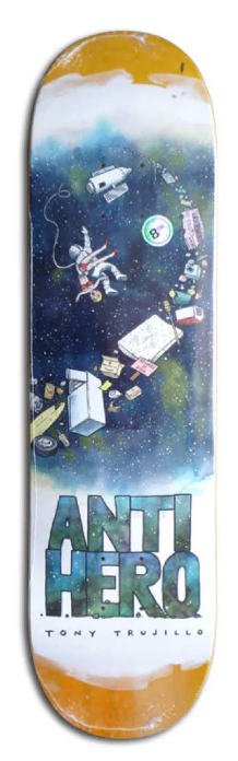 Anti-Hero Trujillo Space Junk 8.06 Skateboard Deck