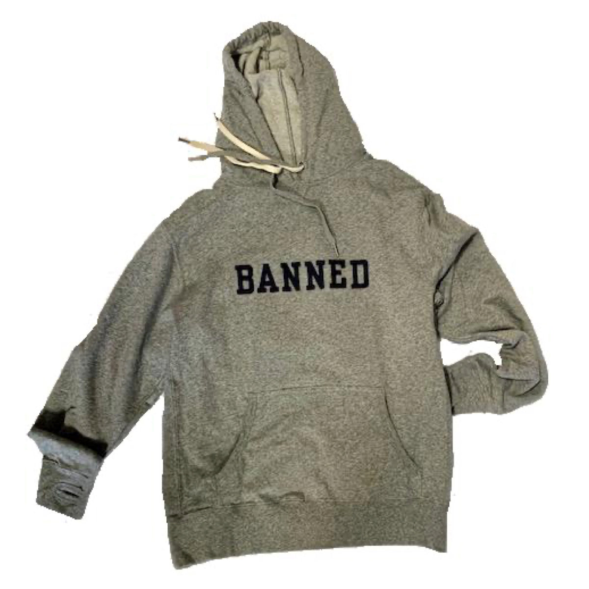 BANNED COLLEGE  Felt Pullover Hoodie