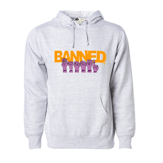 BANNED Sign Language Pullover Hoodie