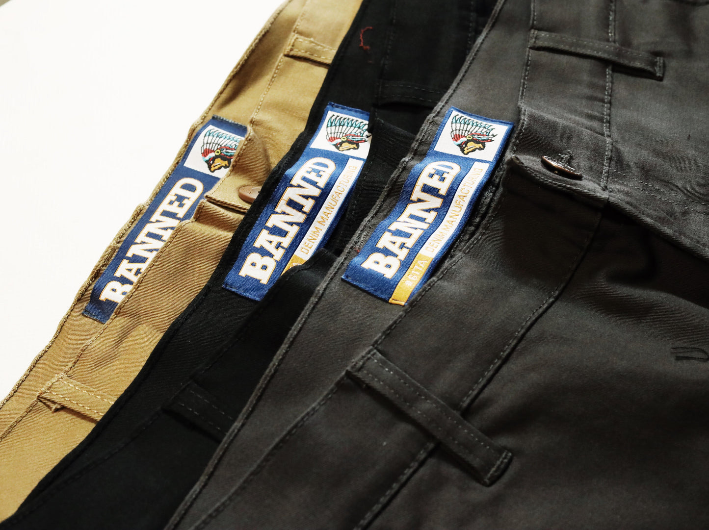 BANNED® Smoking Gun 2 Chino Pants Charcoal