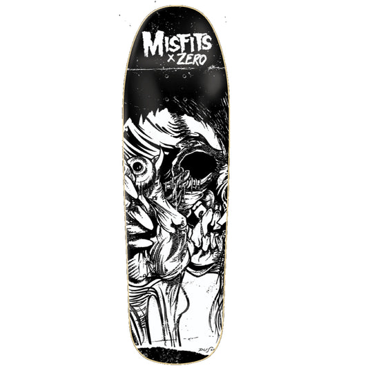 Zero x Misfits MISFITS Evil eye shaped 9.25 Skateboard Deck