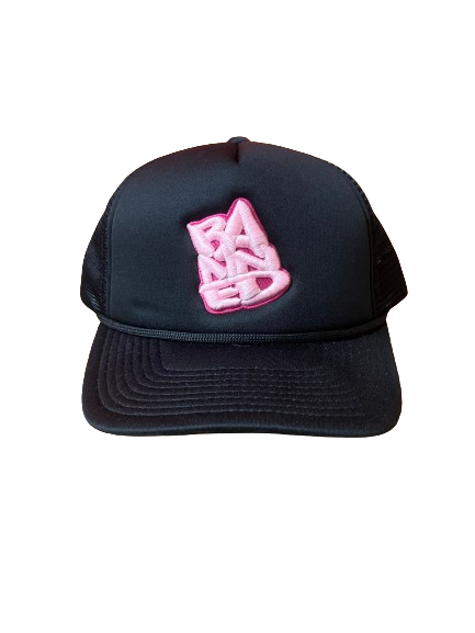 BANNED Stacked Logo Trucker Cap