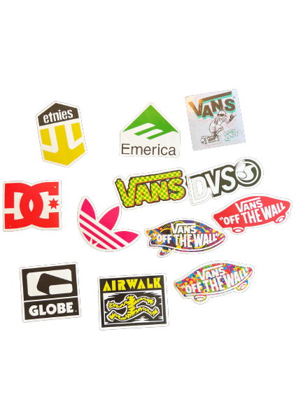 Shoe Brand Sticker Pack